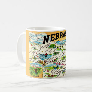 Mug Carte Nebraska