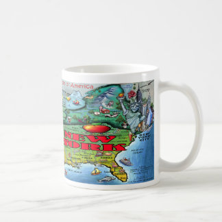 Mug Carte New York USA