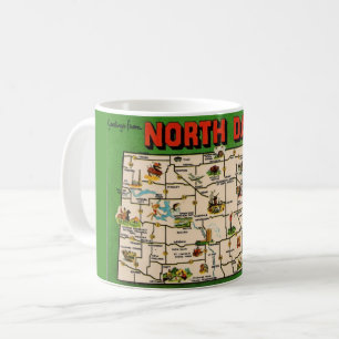 Mug Carte North Dakota