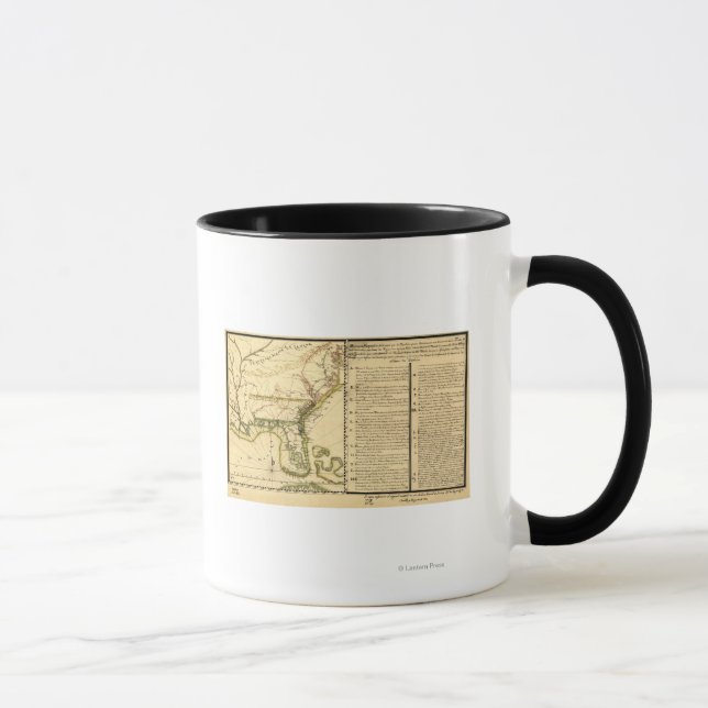 Mug Carte panoramique (espagnol) (Droite)