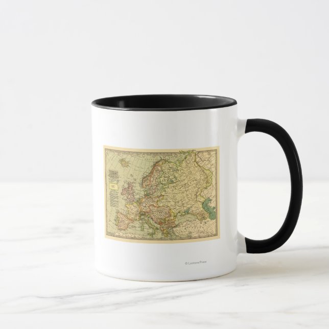 Mug Carte panoramique EuropeEurope 3 (Droite)