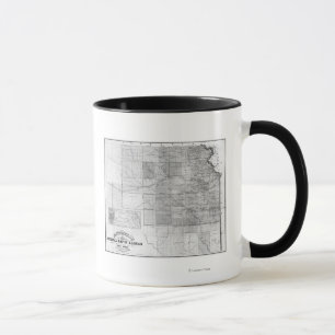 Mug Carte panoramique KansasKansas