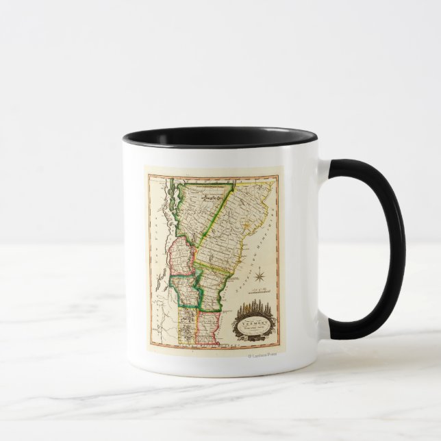 Mug Carte panoramique VermontVermont 2 (Droite)
