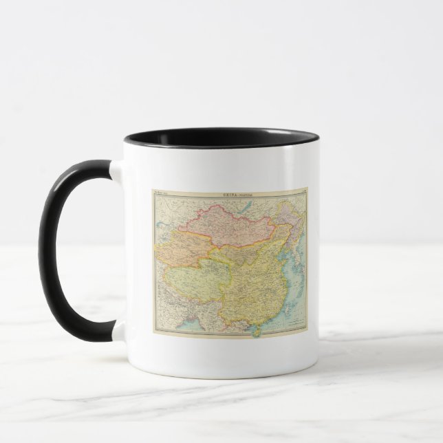 Mug Carte politique chinoise (Gauche)