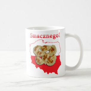 Mug Carte polonaise de Pierogi Smacznego