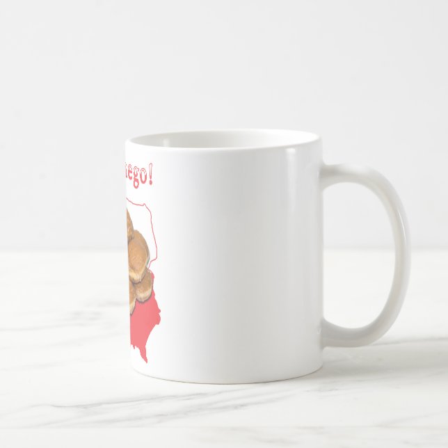 Mug Carte polonaise Paczki Smacznego (Droite)