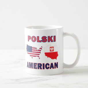 Mug Carte Polski américaine