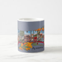 Mug Carte Postale Ancienne Birmingham AL