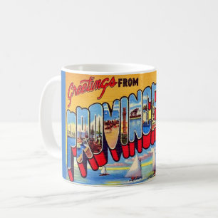 Mug Carte Postale Ancienne Provincetown MA