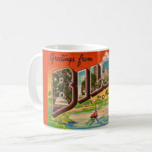 Mug Carte postale Biloxi Mississippi