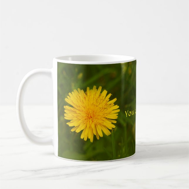 Mug Carte postale Dandelion (Gauche)