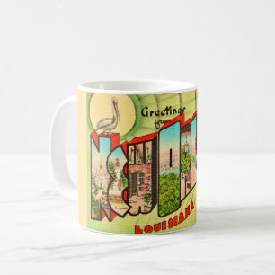 Mug carte postale de La Nouvelle-Orléans