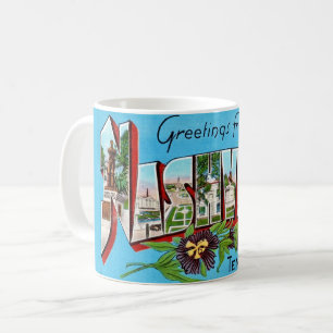 Mug Carte postale de voeux vintage Nashville
