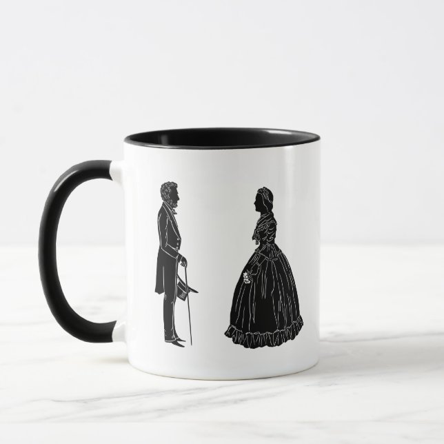 Mug Carte postale d'invitation (Gauche)