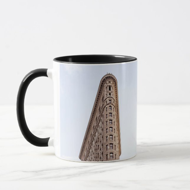 Mug Carte postale du bâtiment Flatiron (Gauche)