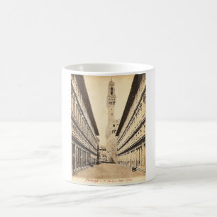 Mug Carte postale vintage, degli Uffizi du portique