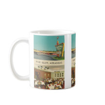 Carte postale vintage, Pine Bluff, Arkansas