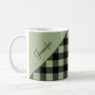 Mug Carte Sage Green personnalisée
