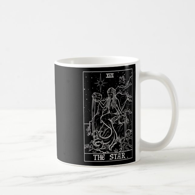Mug Carte Star Tarot Halloween Mermaid Gothic Witch (Droite)