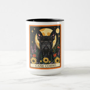 Mug Carte Tarot Corso Dog de Canne Cute
