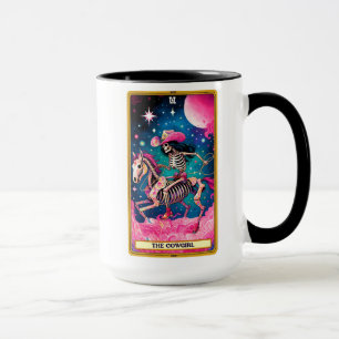 Mug Carte Tarot Drôle/La Cowgirl
