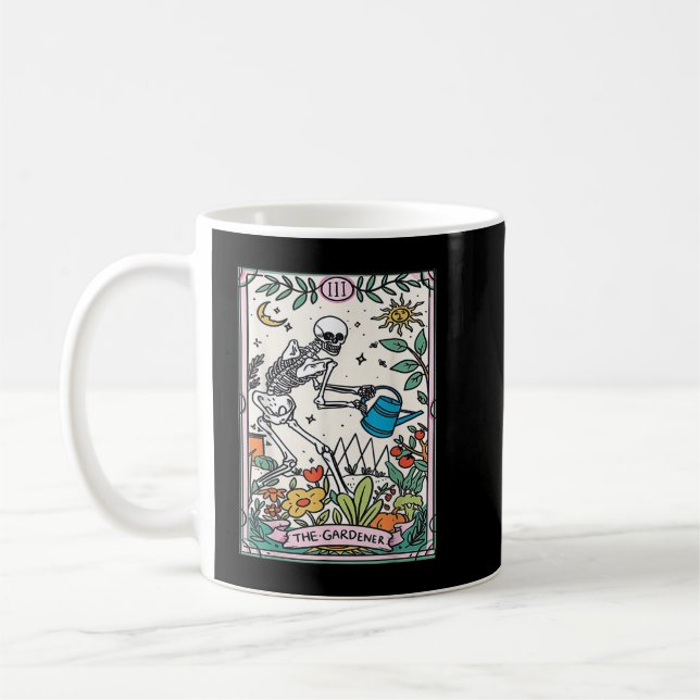 Mug Carte Tarot Gardener Mystical Witchener Jardinage (Gauche)