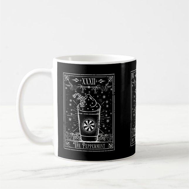 Mug Carte Tarot Latte Peppermint (Gauche)