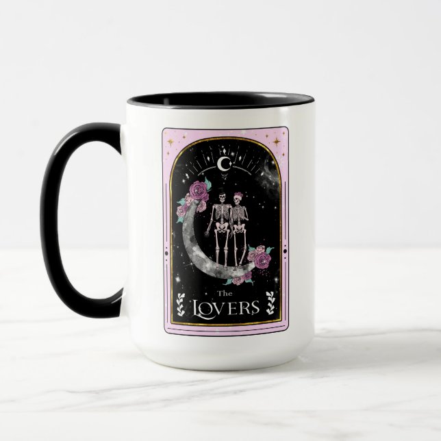 Mug Carte Tarot Les Amateurs Lune Rose Witchy Celestiy (Gauche)