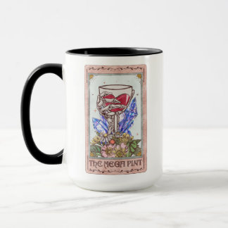 Mug Carte Tarot Mega Pint Funny Skeleton