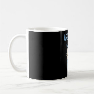 Mug Carte vintage de l'Argentine drapeau du pays vacan