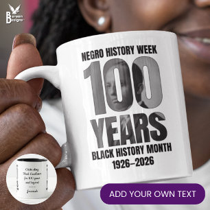 Mug Carter G Woodson Centenaire Mois de l'histoire des