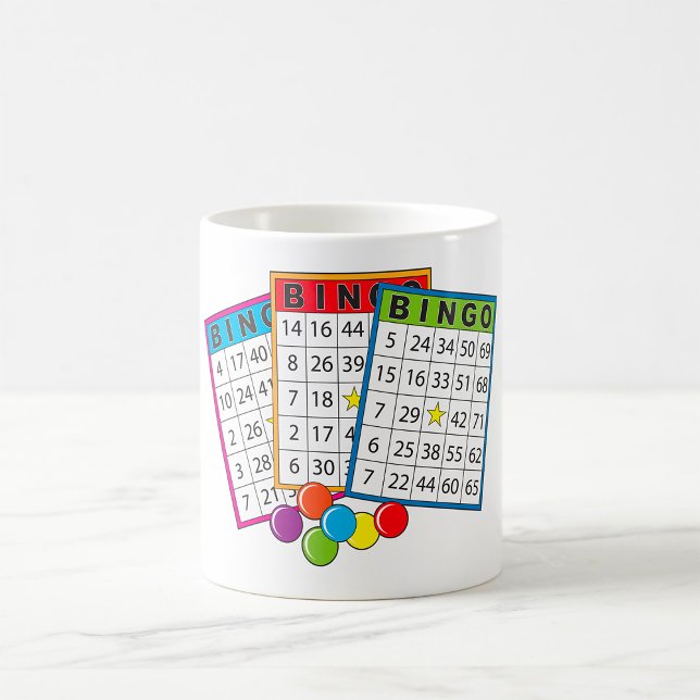 Mug Cartes de Bingo (Créateur téléchargé)