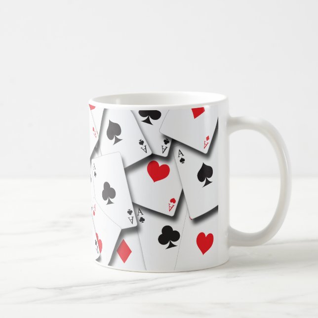 MUG CARTES DE JEU D'AS (Droite)