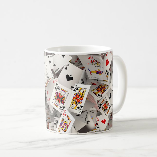 Mug Cartes de lecture 3d (Devant droit)