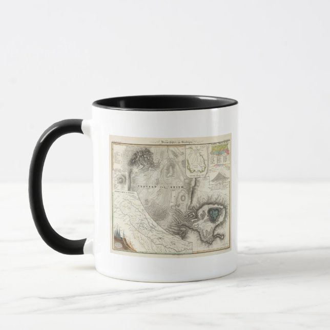 Mug Cartes géologiques diverses (Gauche)