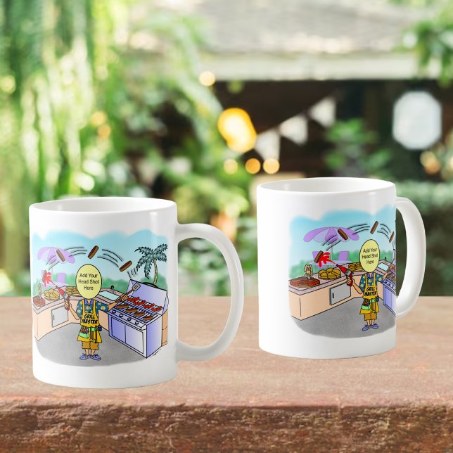 Mug Cartographie principale du grill (Background photo courtesy of Tirachard)