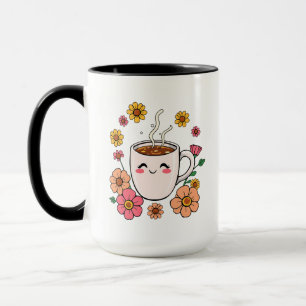 Mug Carton adorable au café Kawaii