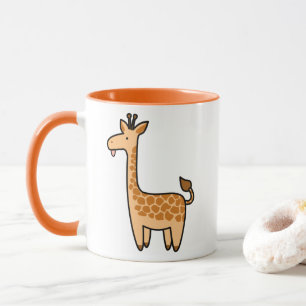 Mug Cartoon Baby Giraffe