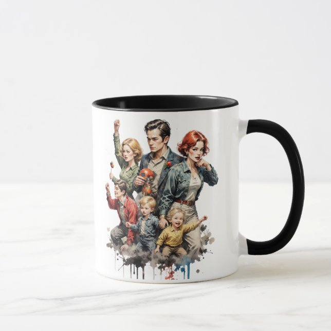 Mug Cartoon classique 3D (Droite)