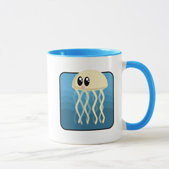 Mug Cartoon Jellyfish (Droite)