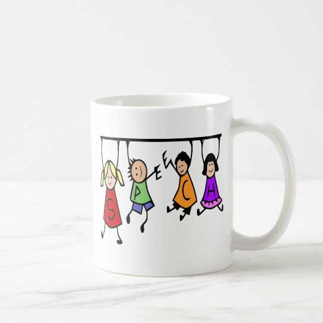 Mug Cartoon pour enfants mignonne art orthophoniste (Droite)