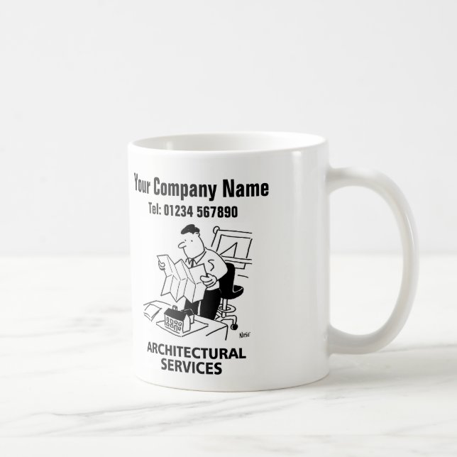 Mug Cartoon Services d'architecture (Droite)