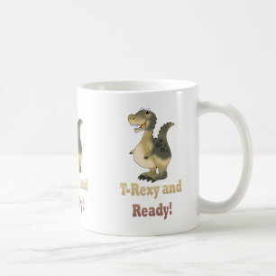 Mug Cartoon T-Rexy et Ready Dino