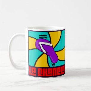 Mug Cartoon violet Chancla Funny Espagnol Latina Maman