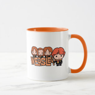 Mug Cartoon Weasley Siblilings Graphisme