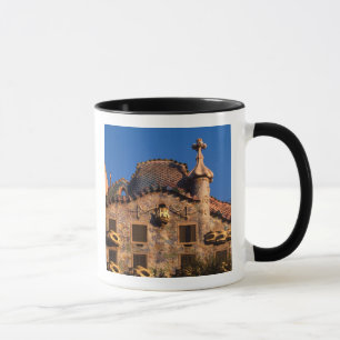 Mug Casa Batilo, architecture de Gaudi, Barcelone,