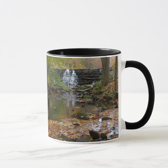 Mug Cascade automnale et Creek Pennsylvania Nature (Droite)