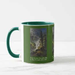 Mug Cascade des Rocheuses (1898) par Albert Bierstad