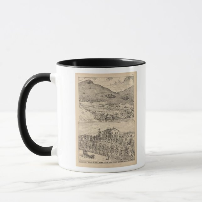 Mug Cascade House dans le lac Dunmore (Gauche)