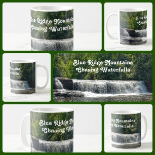 Mug Cascade NC Blue Ridge Mountains Personnalisable